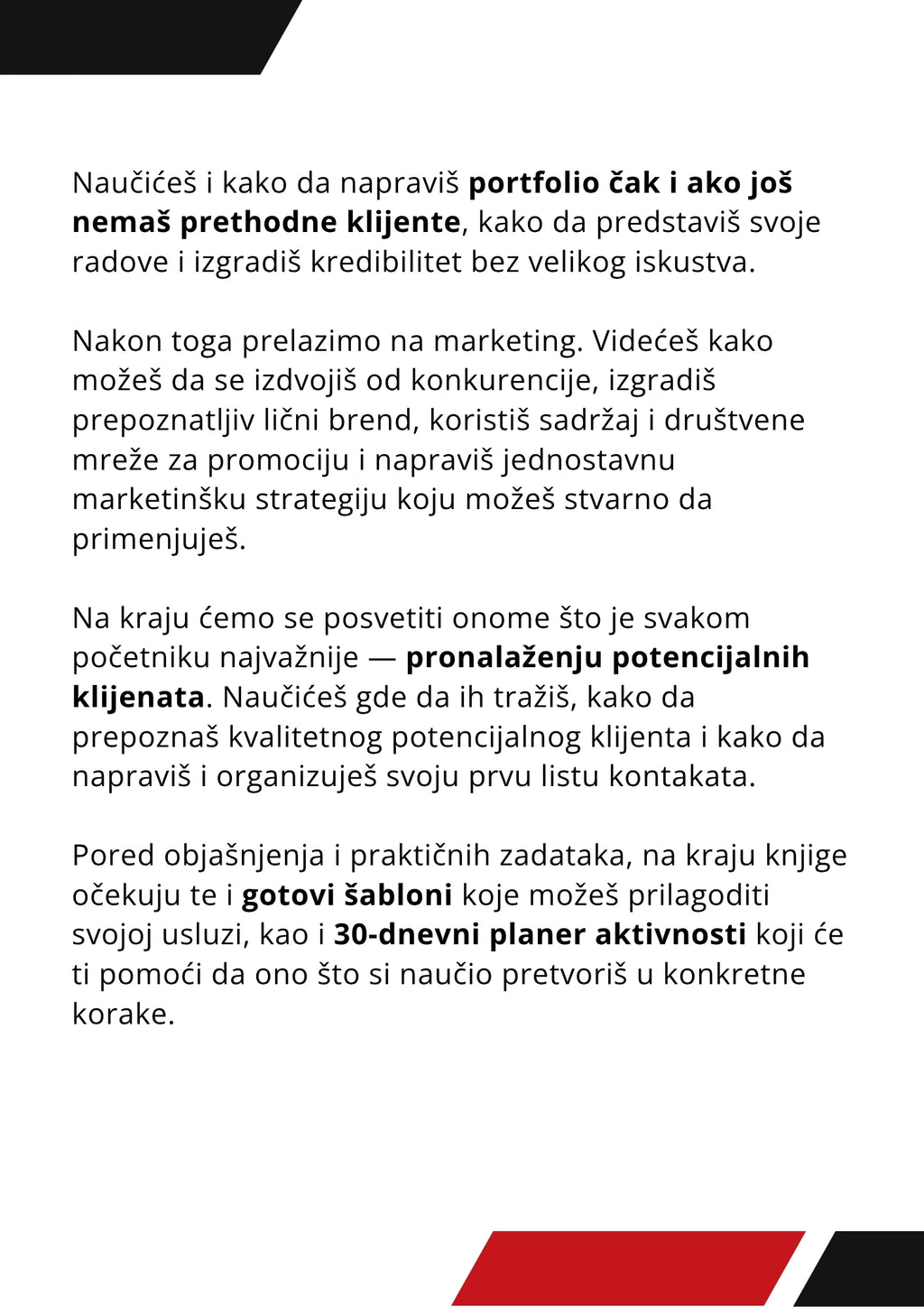 OD NULE DO PRVOG KLIJENTA
